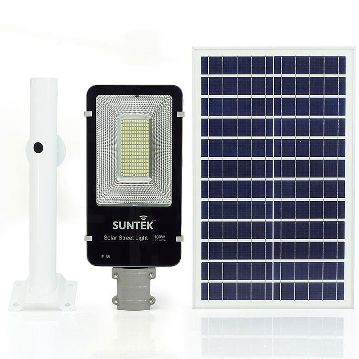 Đèn đường năng lượng mặt trời Suntek JD-66100 - Hàng Chính Hãng