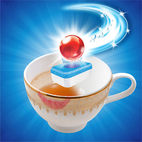 Viên rửa bát Finish All in one (110 viên)