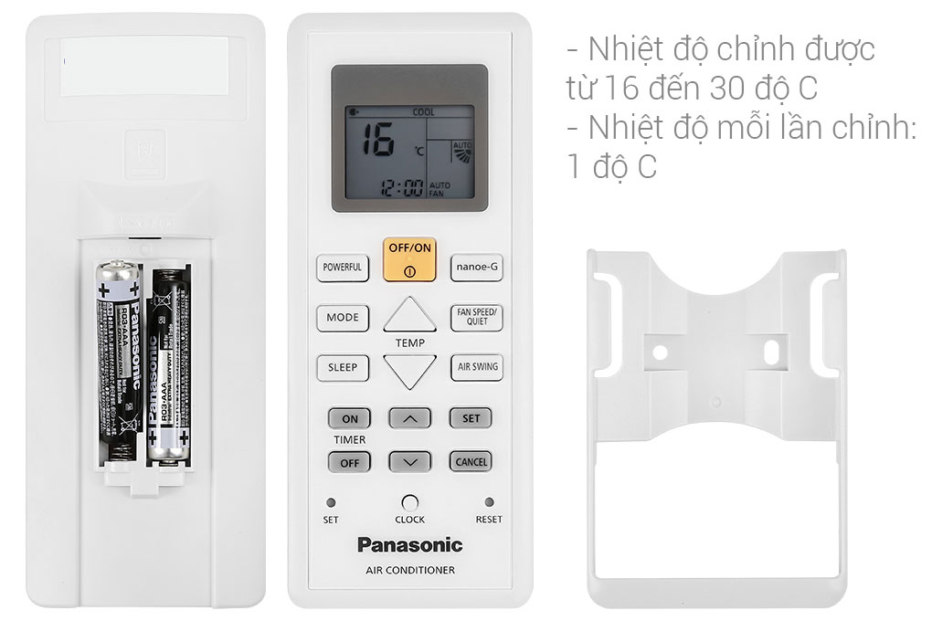 Điều hòa 1 chiều 9000 BTU Panasonic CU/CS-N9WKH-8