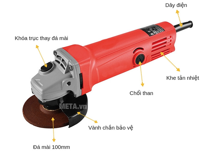 Máy mài Kainuo 100mm 1009