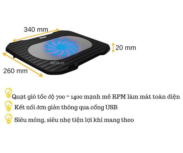 Đế tản nhiệt COOLCOLD - K15