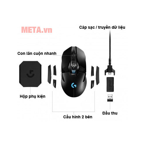 Chuột chơi game Logitech G903 LIGHTSPEED Wireless