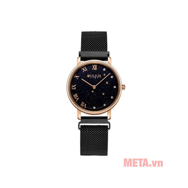 Đồng hồ nữ JS-037 kính Sapphire dây nam châm Hàn Quốc