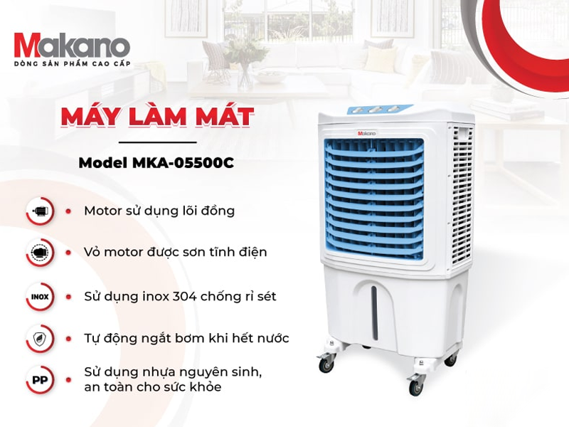 Máy làm mát không khí Makano MKA-05500C
