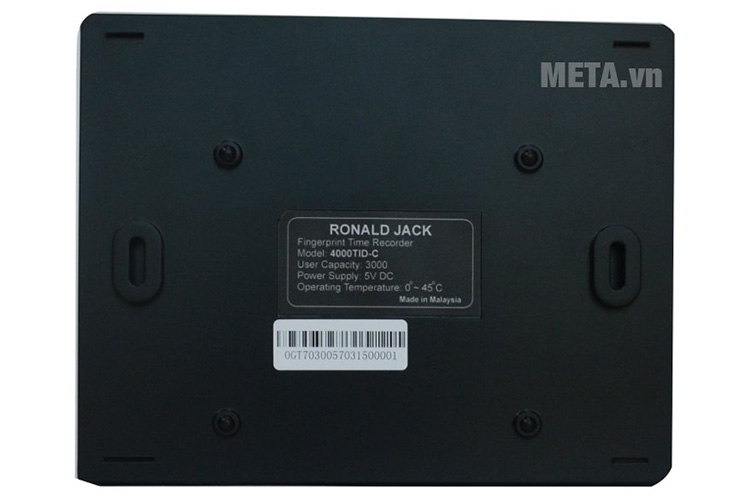 Máy chấm công vân tay, thẻ cảm ứng Ronald Jack 4000TID-C