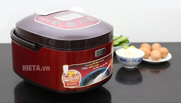 Nồi cơm điện tử Sharp KS-TH18-RD 1.8 lít