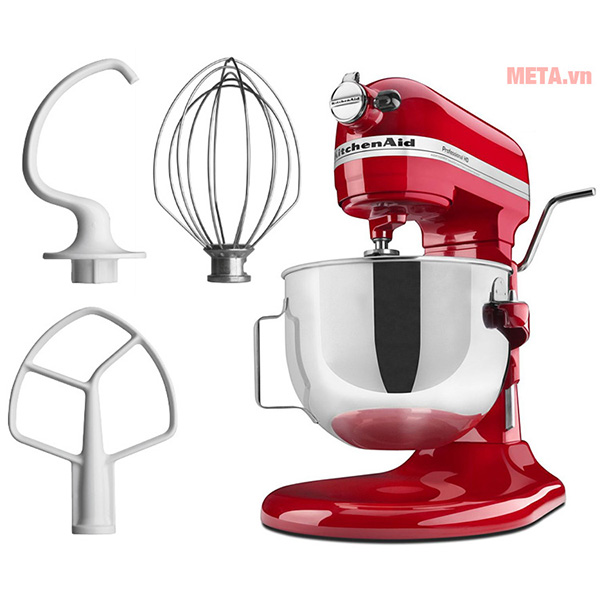Máy trộn đa năng bát nâng Heavy Duty KitchenAid 5KPM5EER - 4.8 lít (màu đỏ)