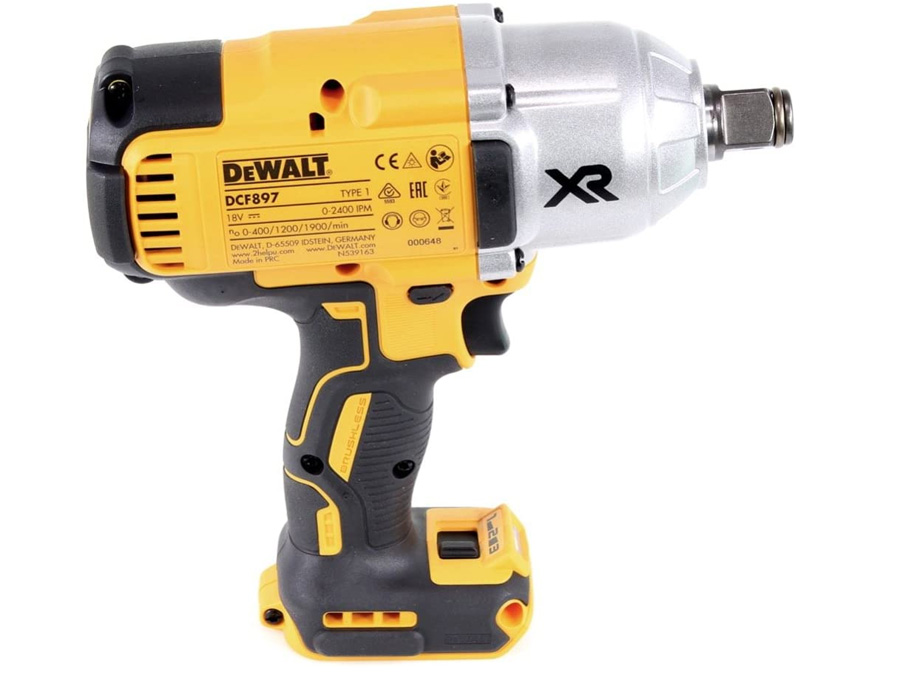 Thân máy siết bu lông dùng pin DeWalt DCF897NT-XJ (Không pin và sạc)