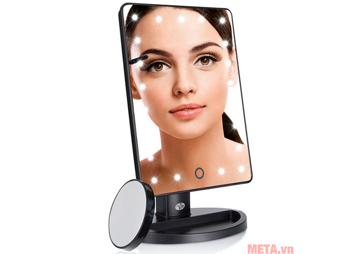 Gương vuông trang điểm đèn LED RIO MMSP
