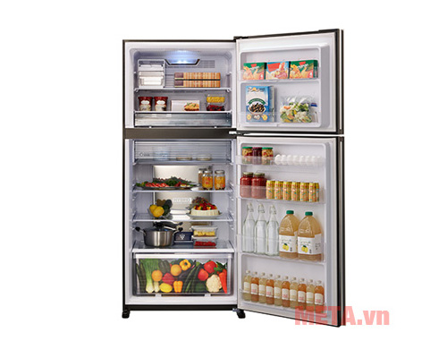 Tủ lạnh 2 cánh J-tech Inverter Sharp SJ-XP595PG (BK/BR) - 595 lít