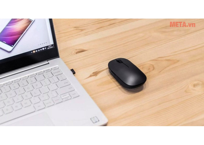 Chuột không dây Xiaomi Mi Wireless WSB01TM/HLK4013GL (trắng/đen)