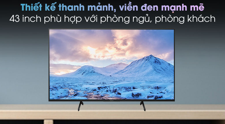 Android Tivi Sony 4K 43 inch KD-43X7500H