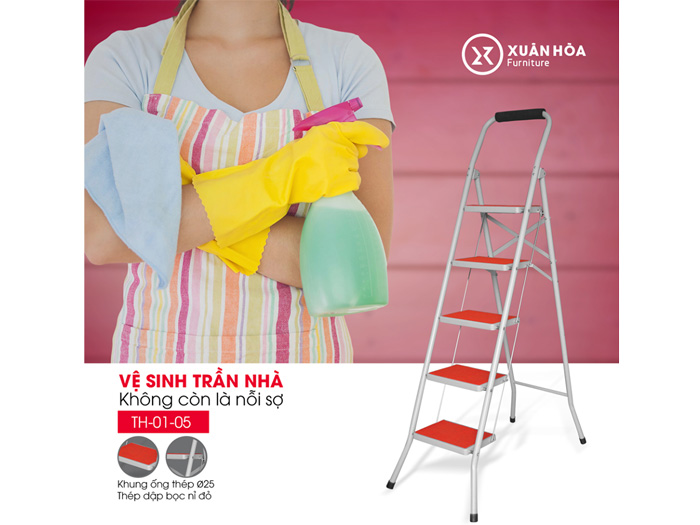 Thang ghế 5 bậc Xuân Hòa TH-01-05