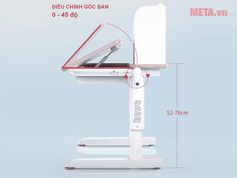 Bàn học thông minh chống gù, chống cận Bsuc DRZ-12006 (120 x 72 x 52cm)