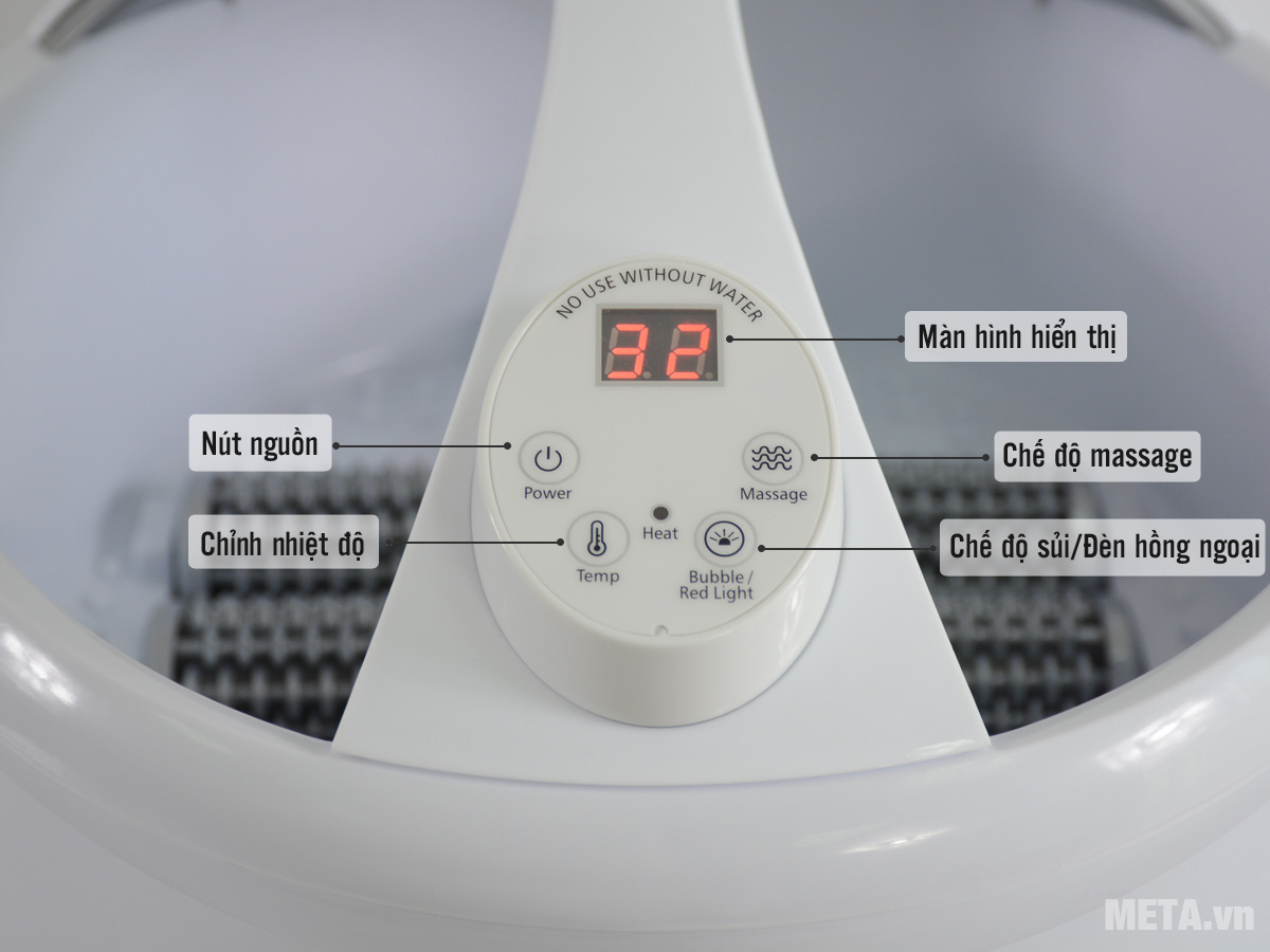 Bồn ngâm chân SereneLife SLFTSP17