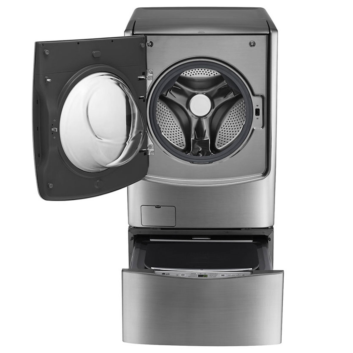 Máy giặt sấy lồng đôi TwinWash Inverter LG F2721HTTV & T2735NWLV (21kg) - Hàng Chính Hãng