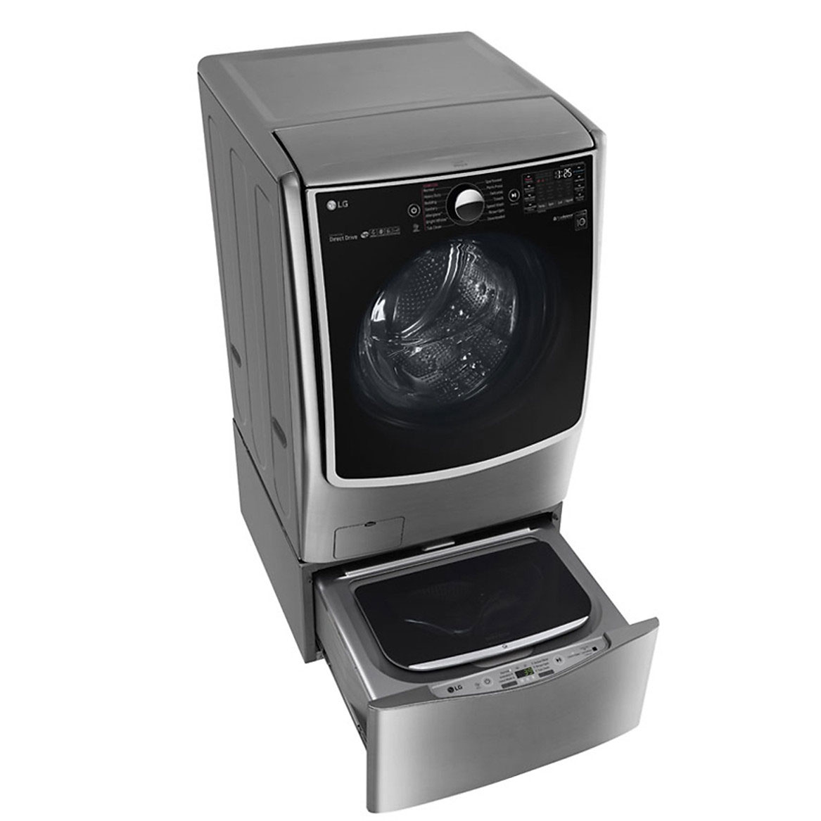 Máy giặt sấy lồng đôi TwinWash Inverter LG F2721HTTV & T2735NWLV (21kg) - Hàng Chính Hãng