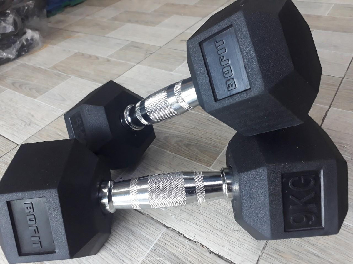 Tạ tay cao su lục giác BoFit