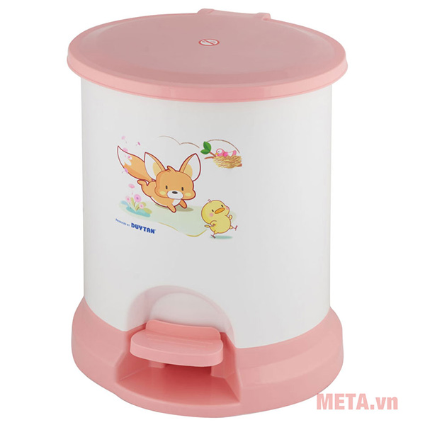 Thùng rác Duy Tân Oval lớn