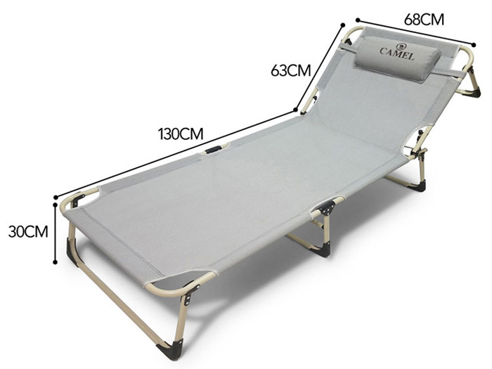 Giường bạt lưới 4 chân Hưng Thịnh E12