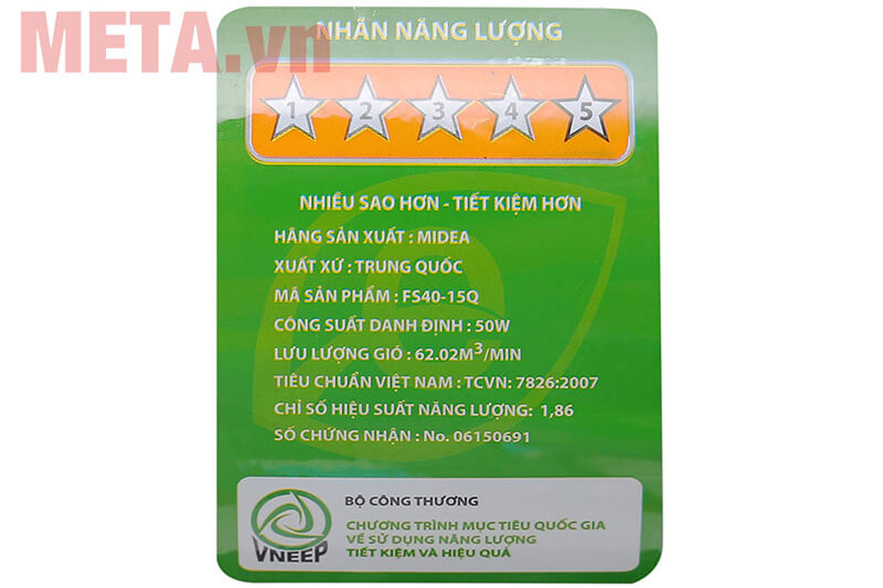 Quạt cây Midea FS40-15Q
