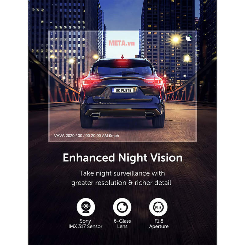 Camera hành trình VAVA 4K UHD Dash Cam VD004