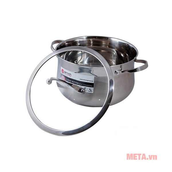 Bộ nồi và quánh inox Elmich Ibiza 3 chiếc 2350124