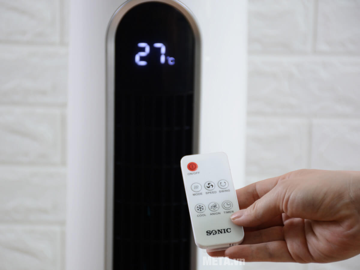 Quạt tháp điều hòa Sonic SNI45CR (15m2 - 20m2), Remote