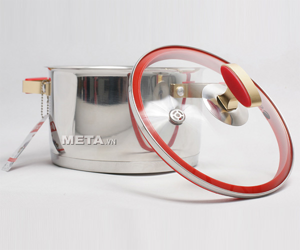 Xoong inox 304 Red Velvet 22cm 2355269