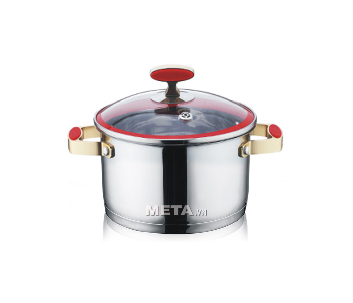 Xoong inox 304 Red Velvet 18cm 2355267