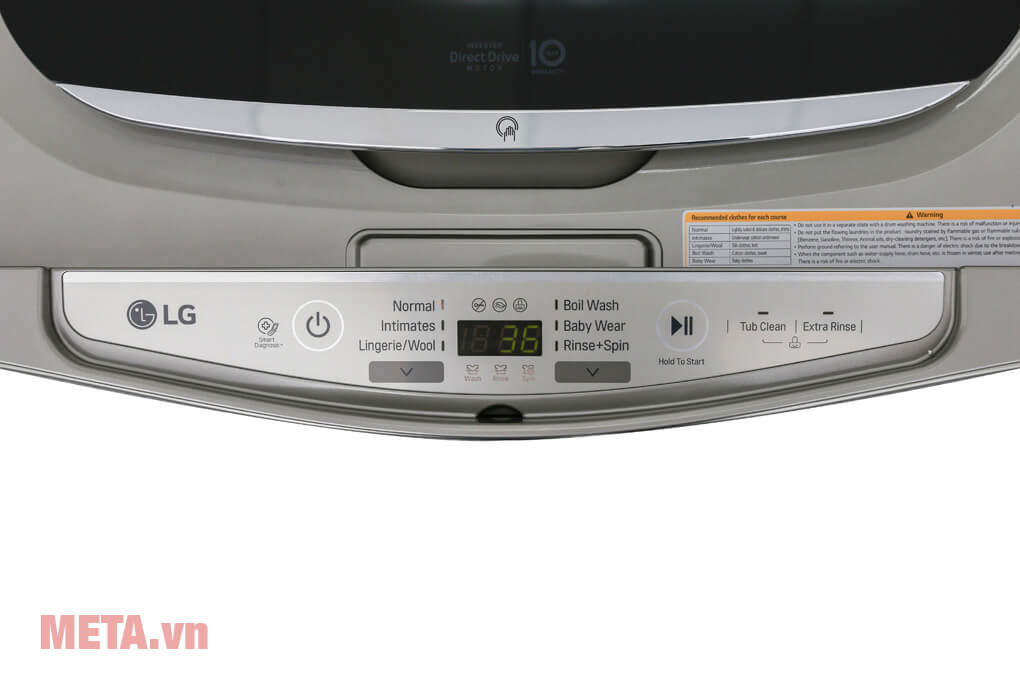 Máy giặt mini LG TWINWash Inverter T2735NWLV (3.5kg)