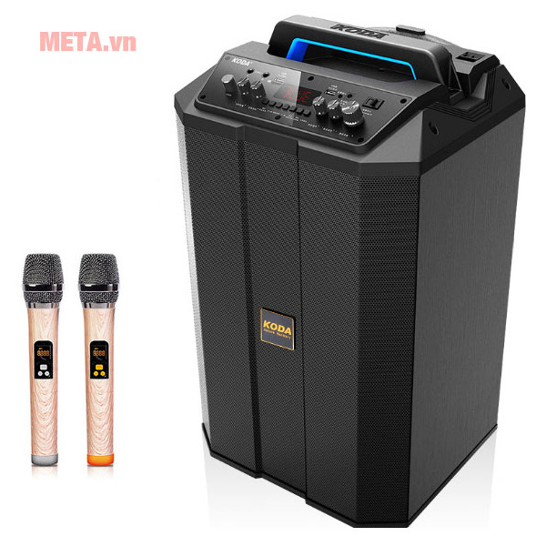 Loa kéo di động Koda KD 1201(1211) (3 đường tiếng, kèm 2 Mic không dây)