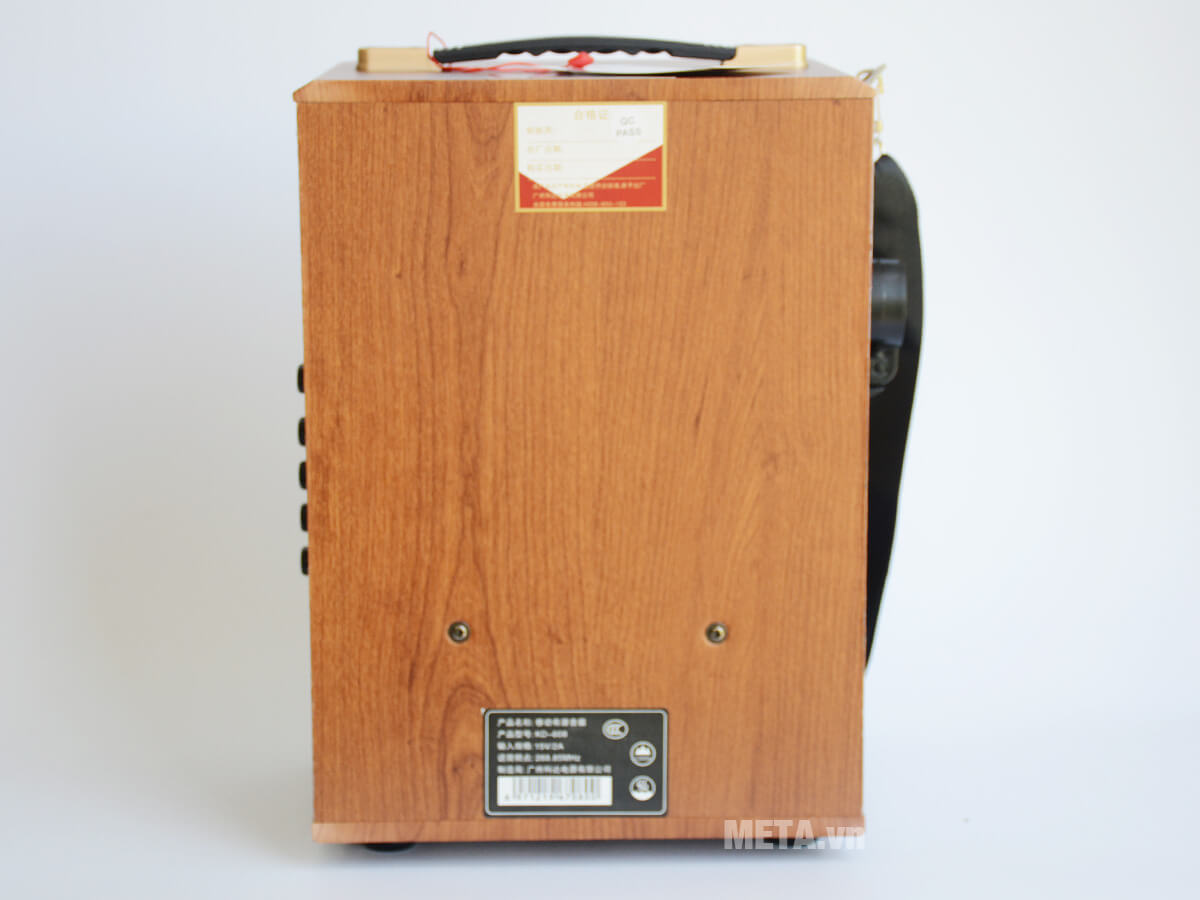 Loa kéo di động vỏ gỗ Koda KD608 (KD618) (kèm 1 mic)