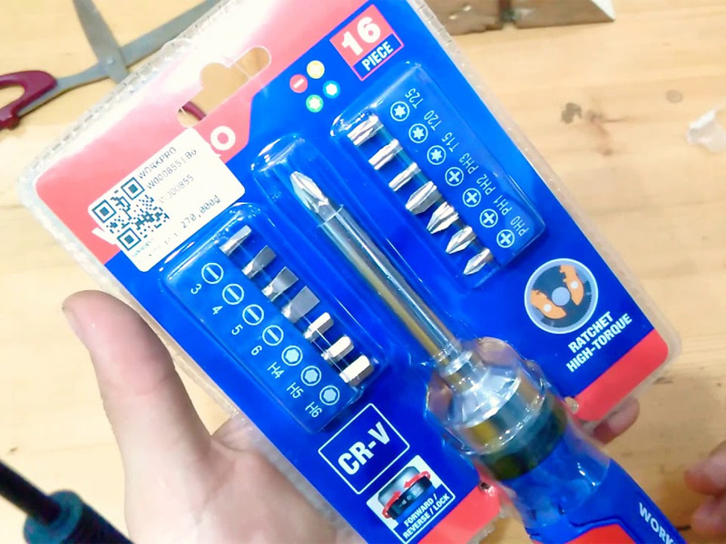 Bộ tua vít đa năng Workpro W000855 (16 chi tiết)