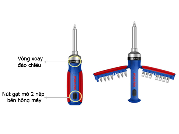 Bộ tua vít đa năng Workpro W000855 (16 chi tiết)