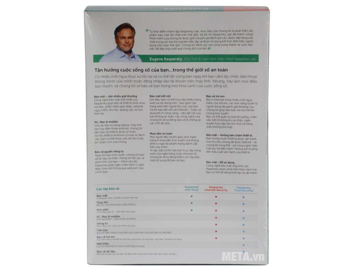 Kaspersky Internet Security (5 máy/1 năm)