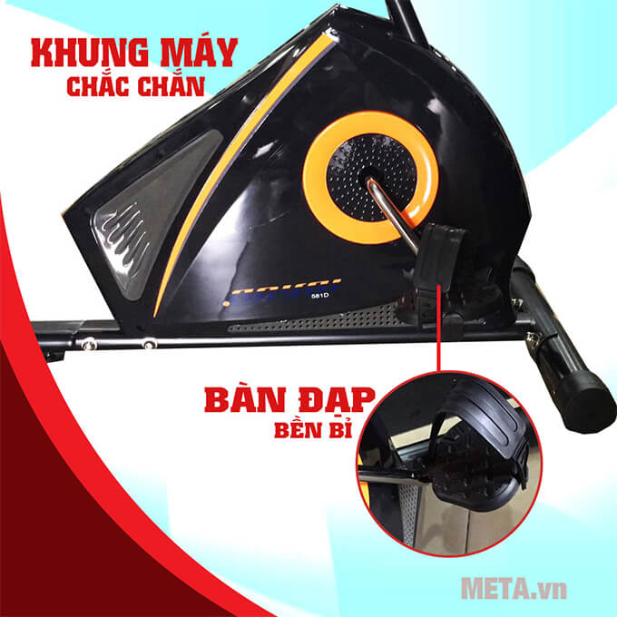 Xe đạp chèo thuyền Royal-581D