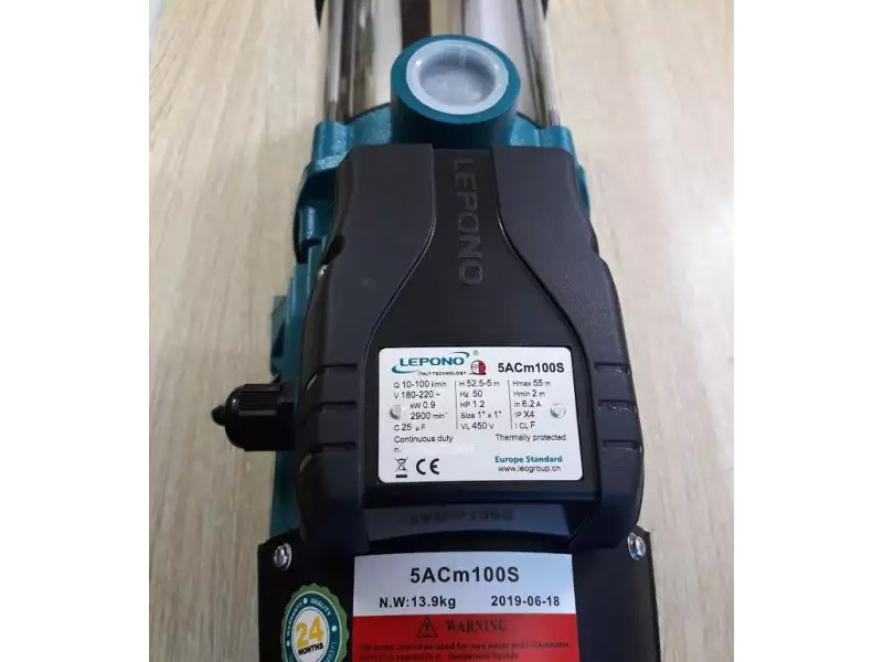 Máy bơm dân dụng cánh đồng Lepono 5ACM 100S