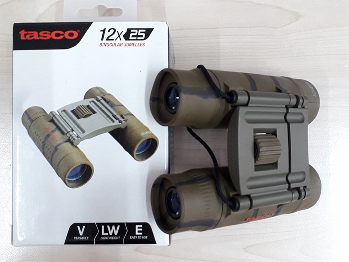 Ống nhòm Tasco Essentials Binoculars 12x 25mm (178125B)