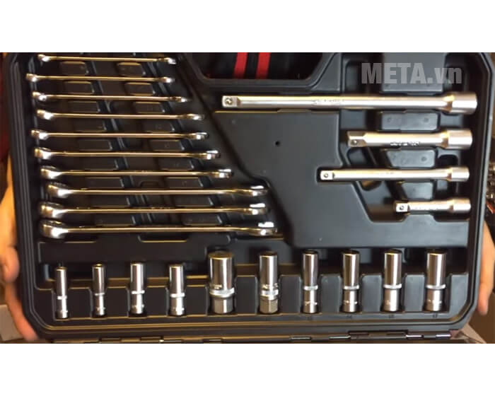 Bộ kìm tuýp cờ lê tay vặn tổng hợp Yato YT-38801 (120 món)