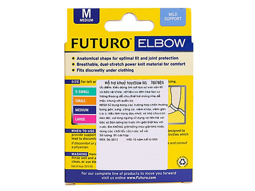 Băng hỗ trợ khuỷu tay size M - 76578EN