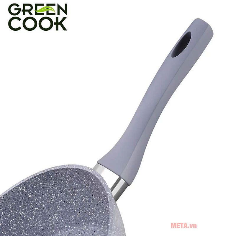 Chảo vân đá Green Cook GCP01-22IH (22cm)