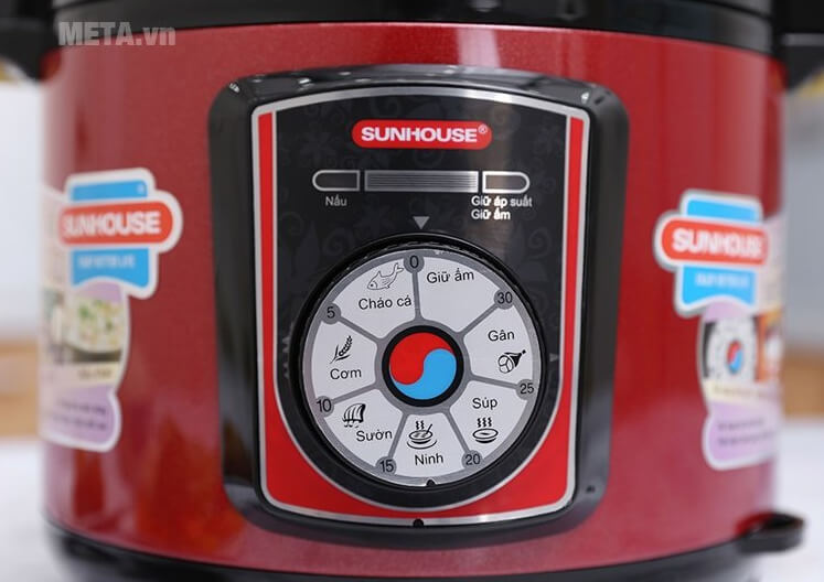 Nồi áp suất điện đa năng 5L Sunhouse SHD1755