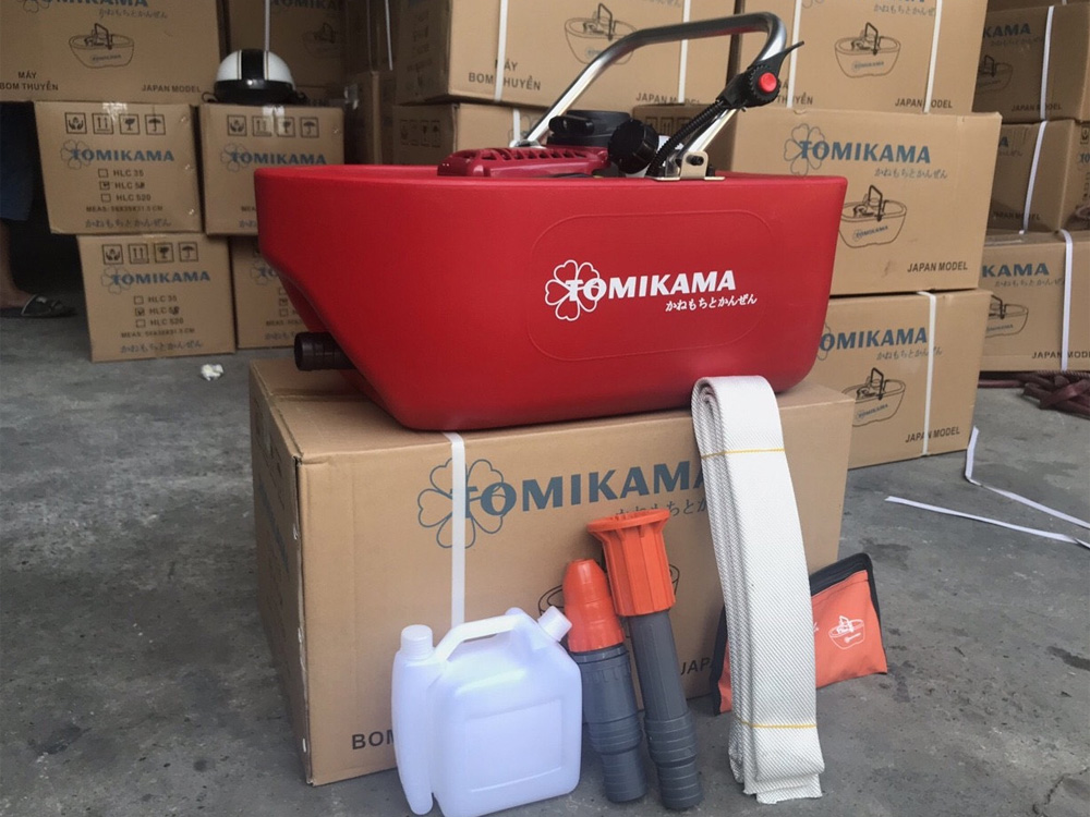 Máy bơm thuyền chạy xăng Tomikama HLC 58