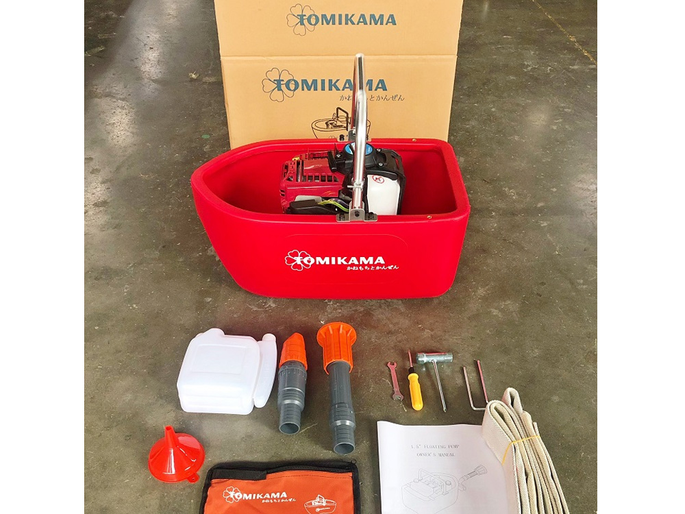 Máy bơm thuyền chạy xăng Tomikama HLC 58