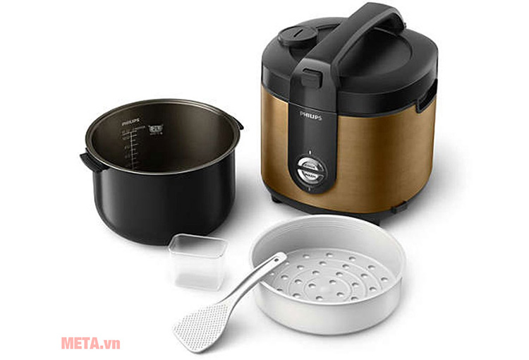 Nồi cơm điện Philips HD3132/68 (màu đồng)