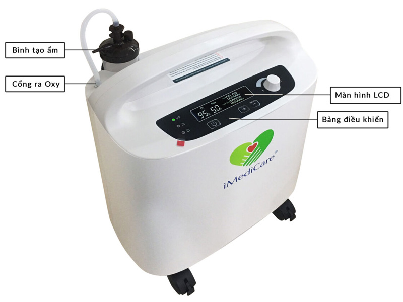 Máy tạo oxy iMediCare iOC-5LS 5 lít