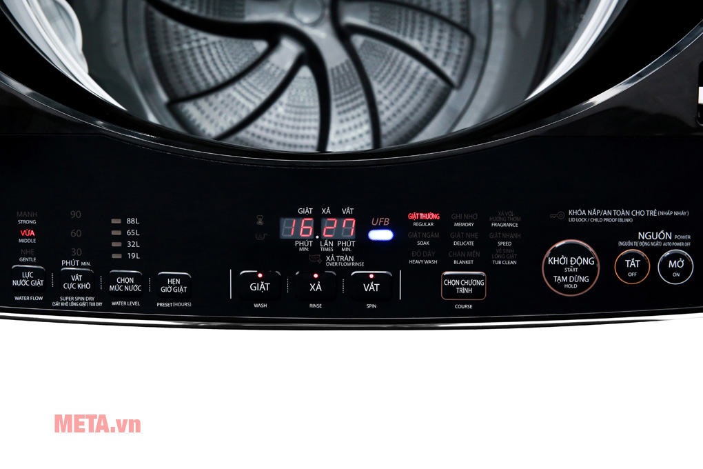 Máy giặt lồng đứng Toshiba inverter AW-DUJ1400GV-KK 13kg