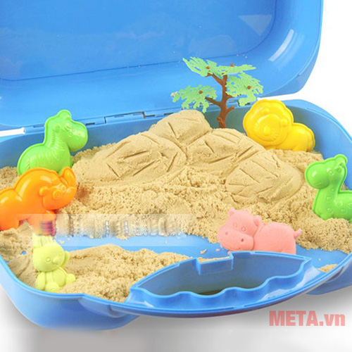 Đồ chơi cát tạo hình các loài thú Motion Sand MS36 (800g)