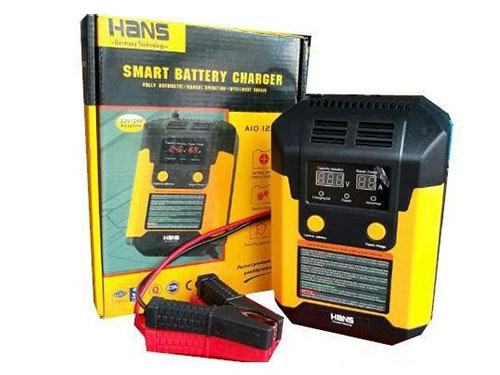 Sạc bình ắc quy tự động Hans A10-1224 (10A, 12V-24V)